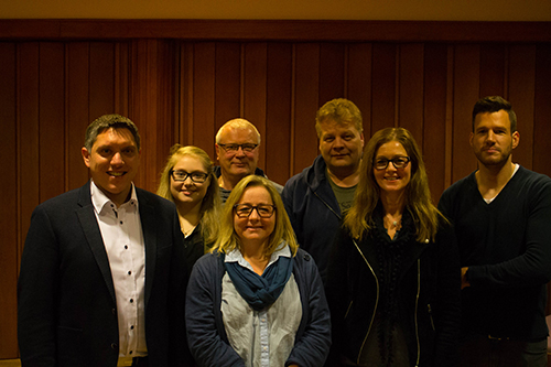 Gruppenbild des neuen Vorstandes (Foto: Spielmannszug & Brass Band e.V.)